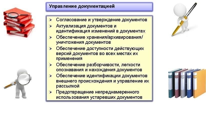 Рекомендации по управлению документацией в процедурах сертификации